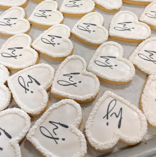 heart shaped cookies